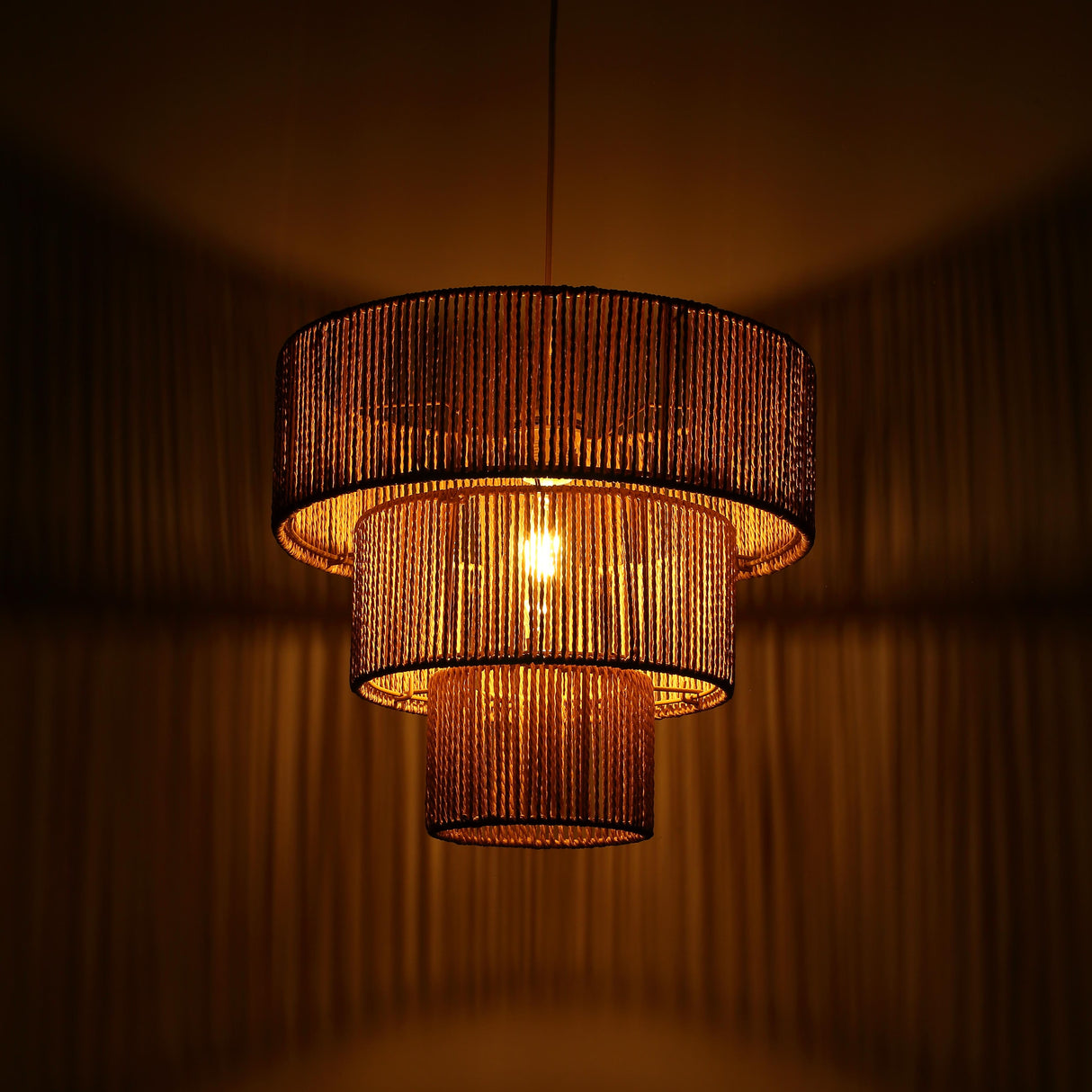 Ronda Braided Taklampa Ø40