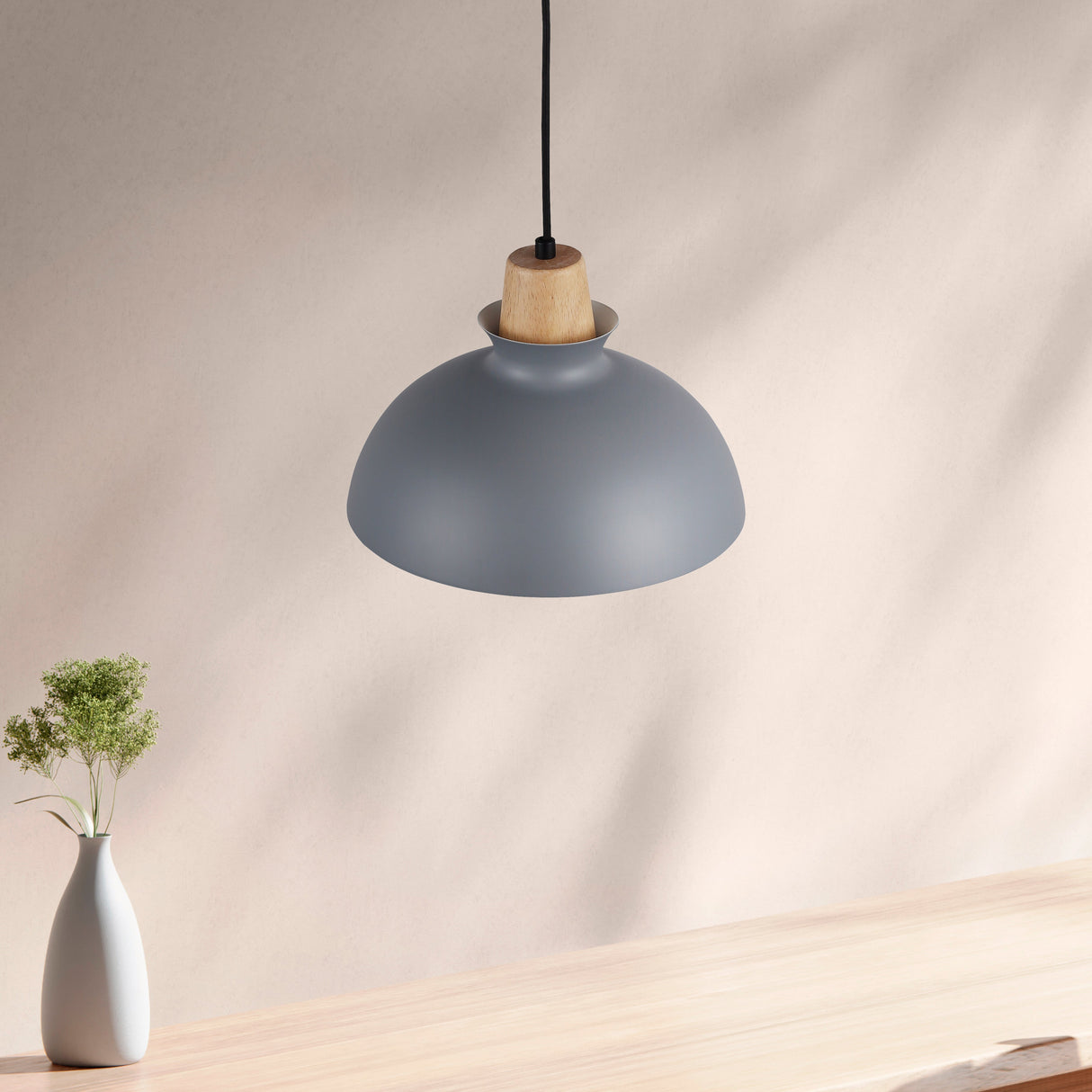 Tray Taklampa Ø28 Grå