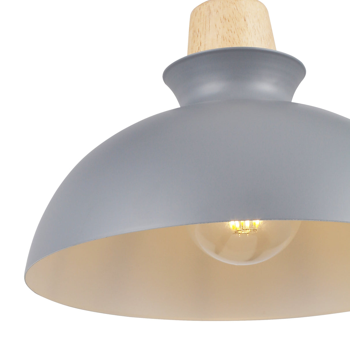 Tray Taklampa Ø28 Grå