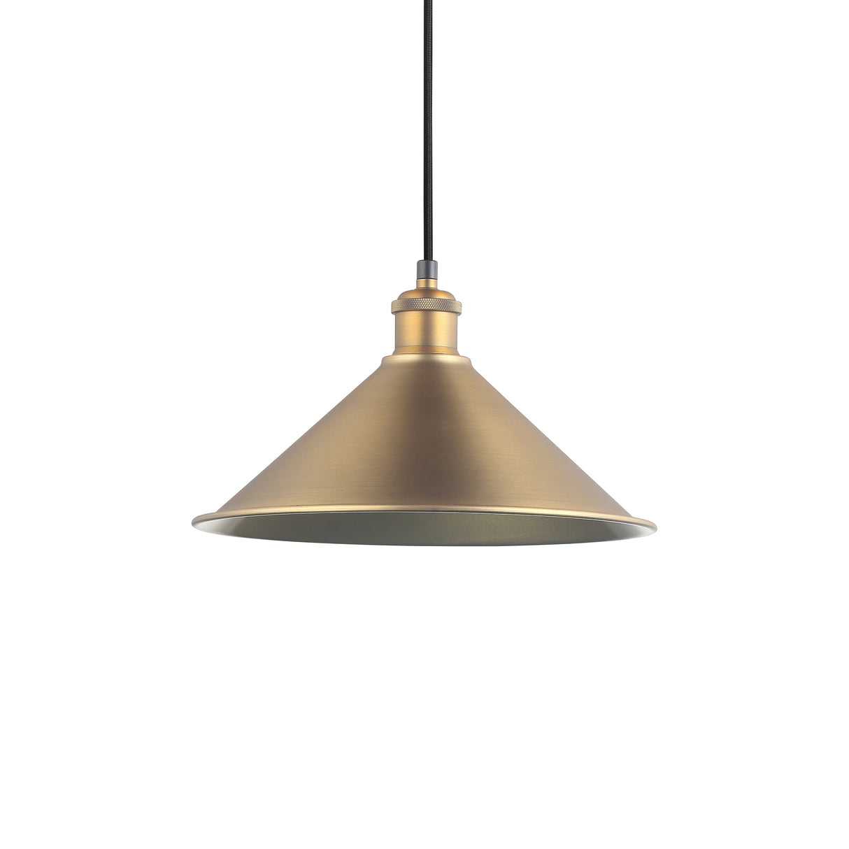 Coffee Taklampa Ø30 Borstad Mässing-Lampconcept.se