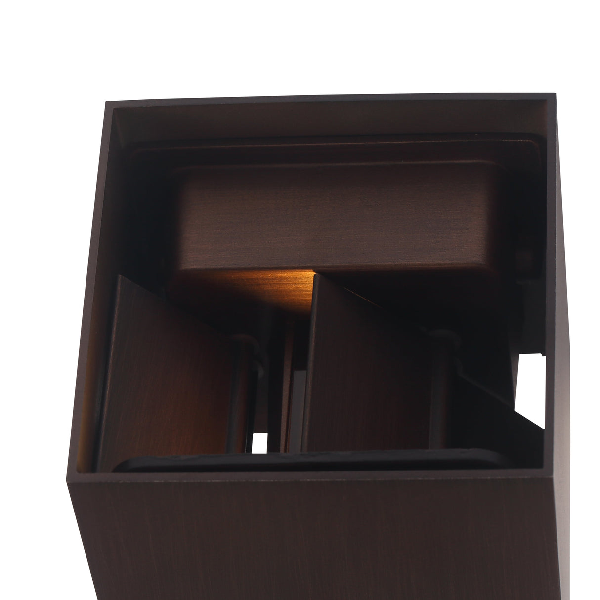 LED Vägglampa IP54 6W Utomhus Antique Copper