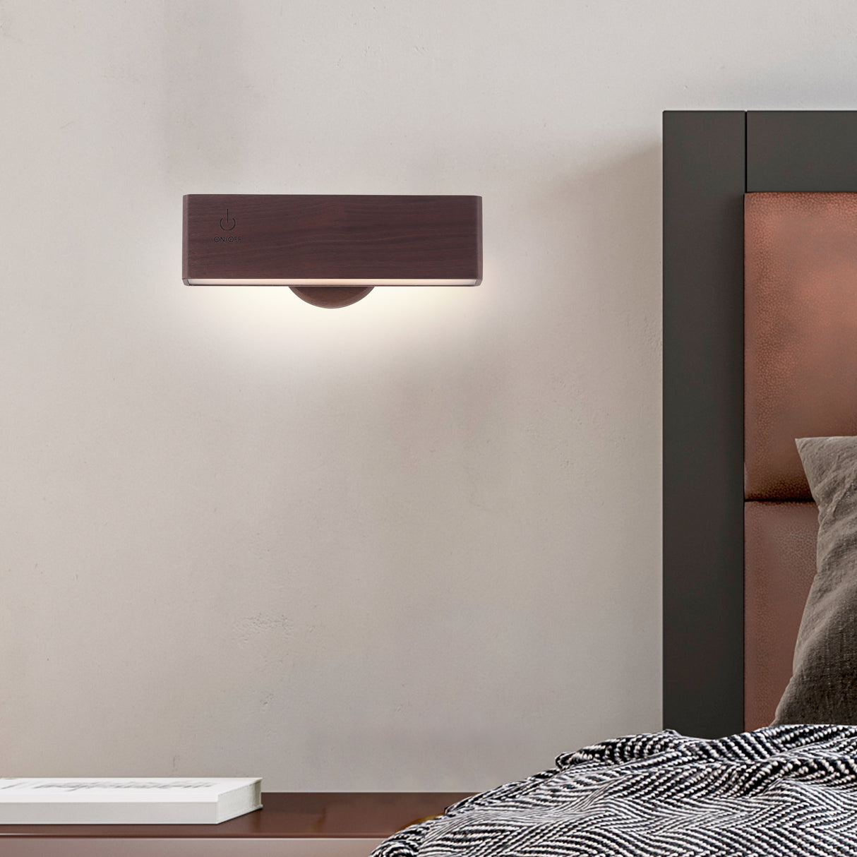 Berk Sladdlös Vägglampa Mörk