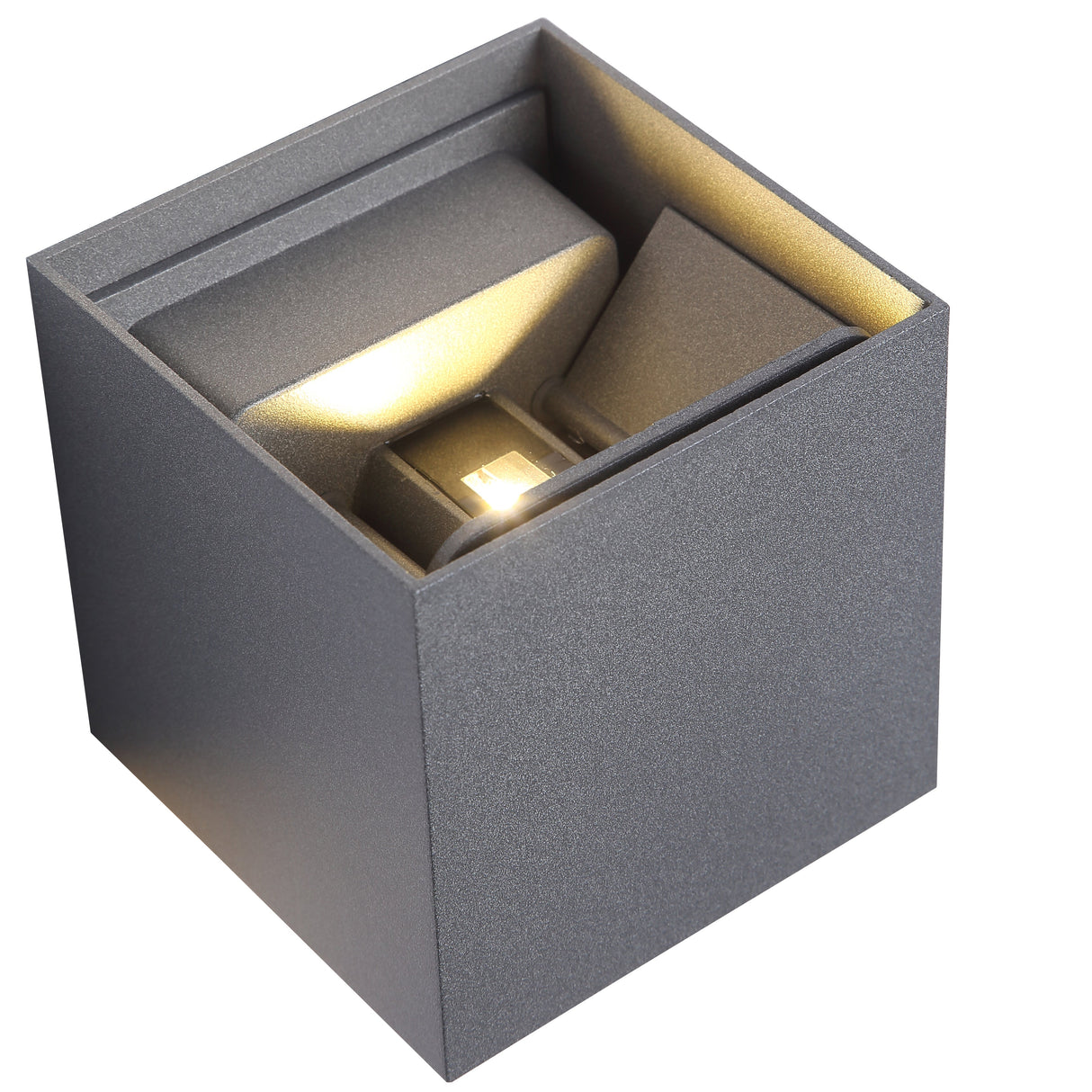 LED Vägglampa Utomhus IP65 6W Grå-Lampconcept.se