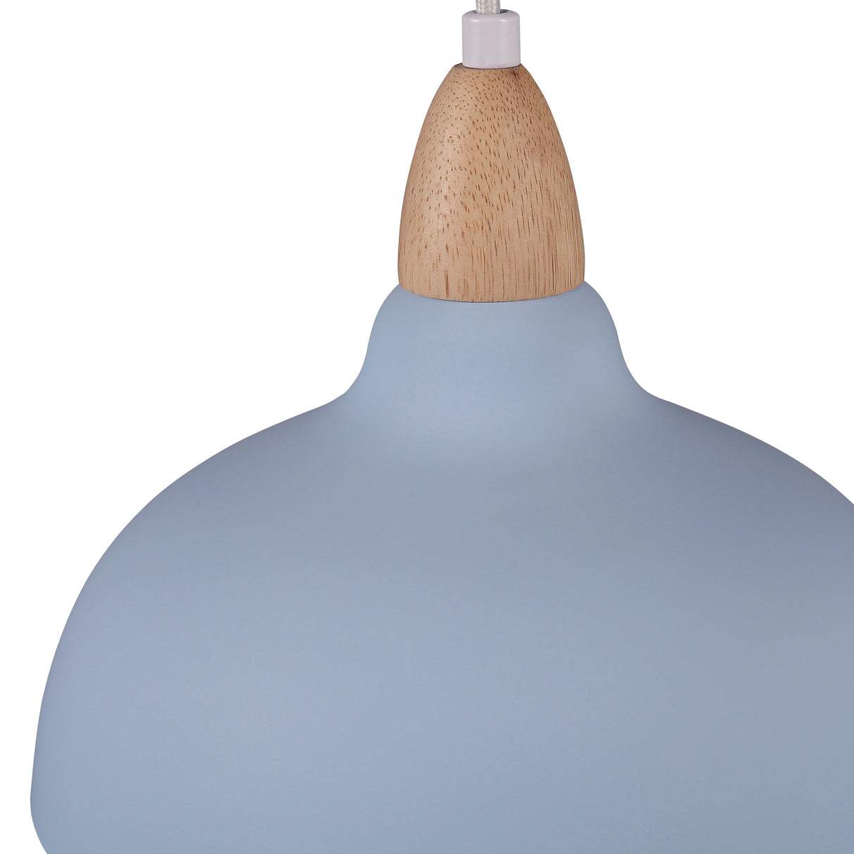 Oak Taklampa Ø24 Ljusblå