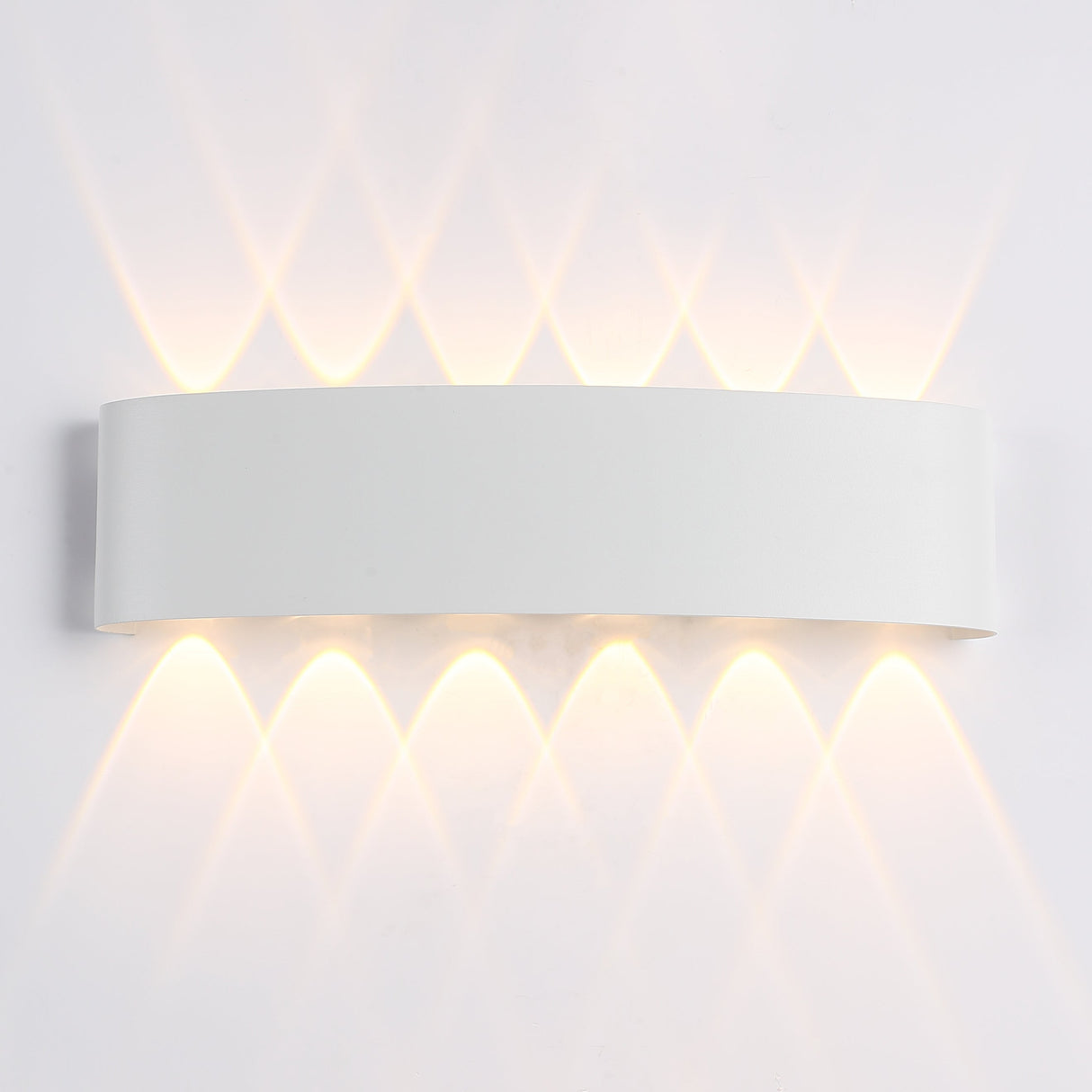 Ortelo 12W 32cm Vägglampa Vit