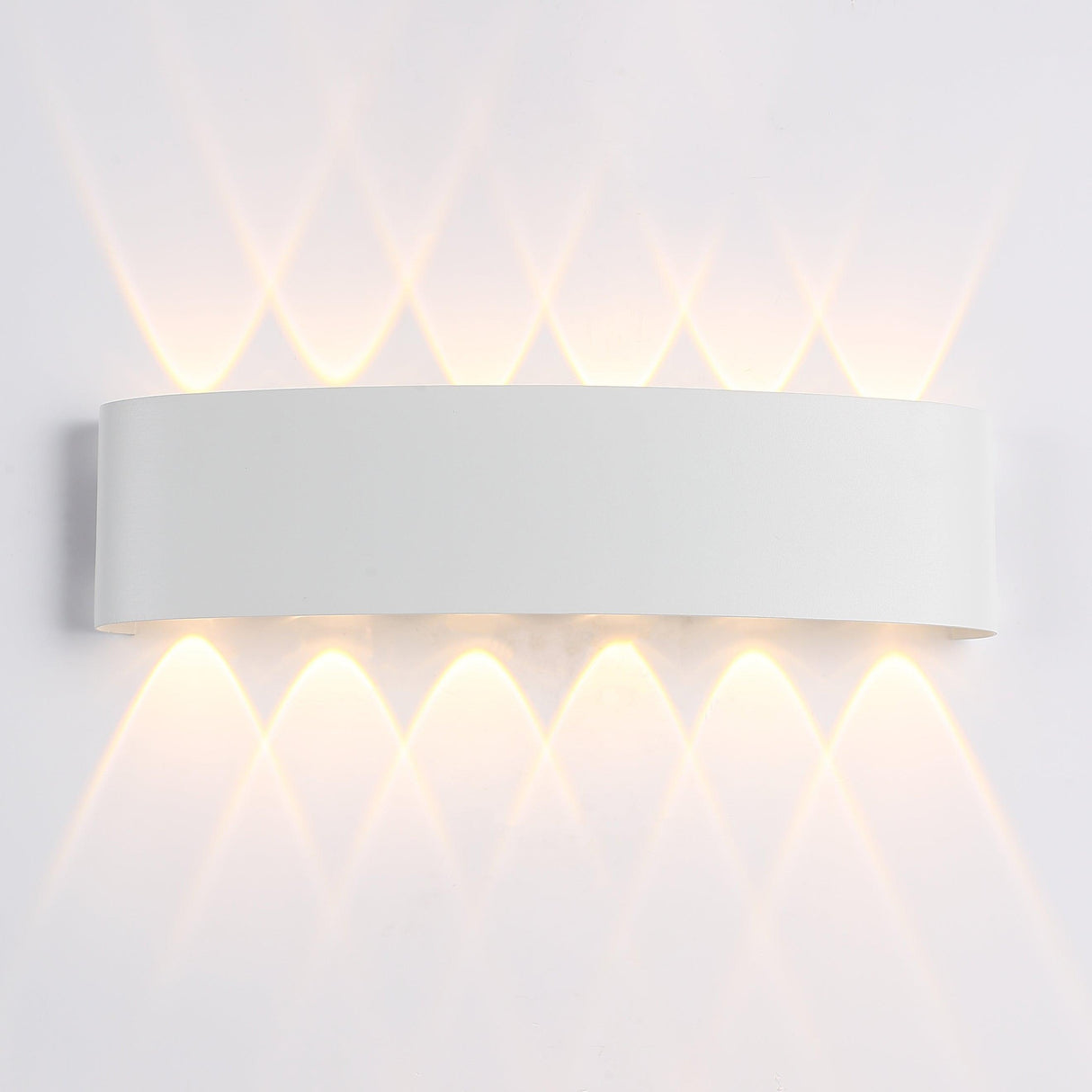 Ortelo 12W 32 cm Vägglampa Vit-Lampconcept.se