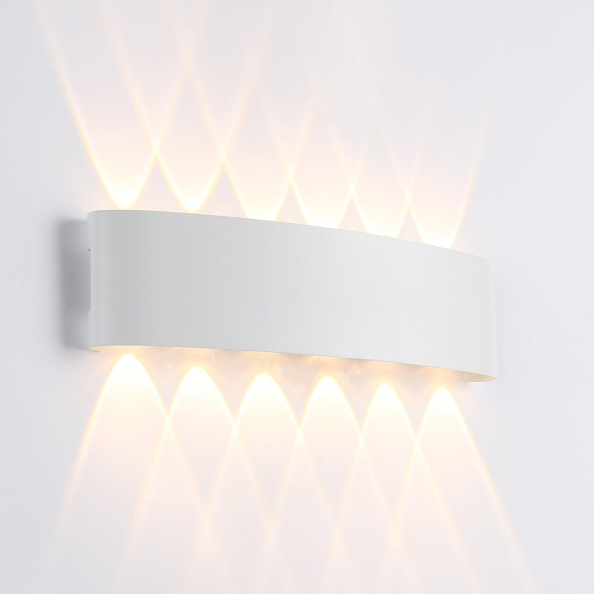 Ortelo 12W 32 cm Vägglampa Vit-Lampconcept.se