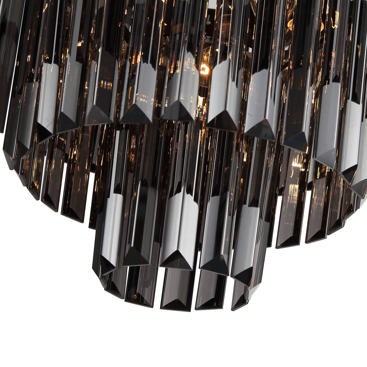 Santorini Ljuskrona Ø40 Smoke-Lampconcept.se