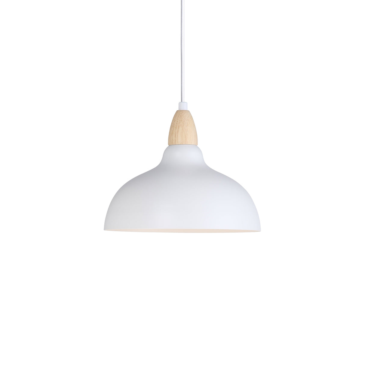 Oak Taklampa Ø24 Vit-Lampconcept.se