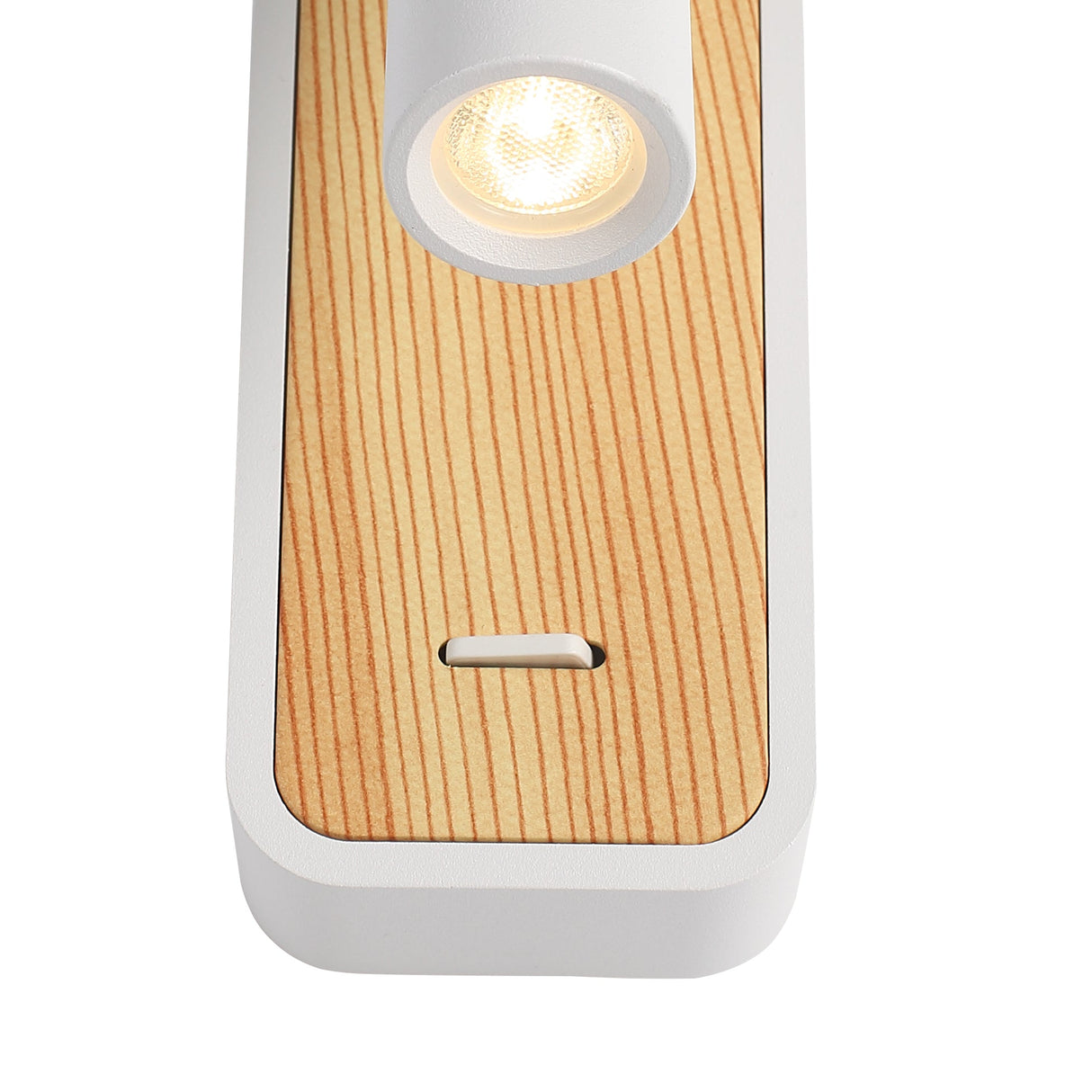 Danta Vägglampa Hvid/Trælook