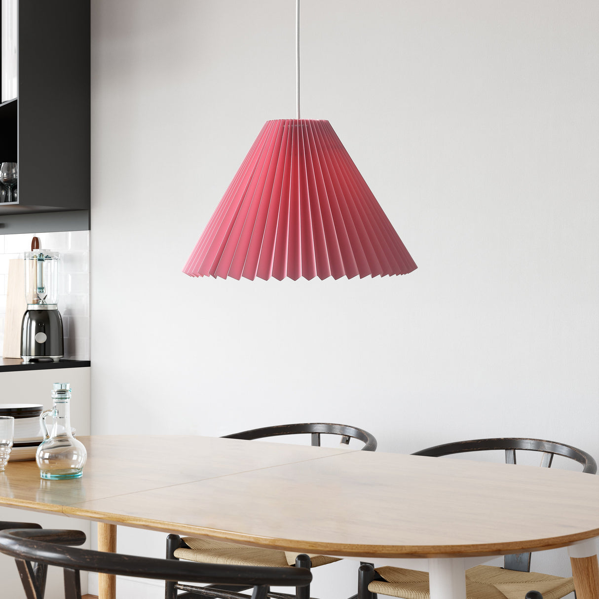 Grooves Taklampa Ø45 Rosa-Lampconcept.se