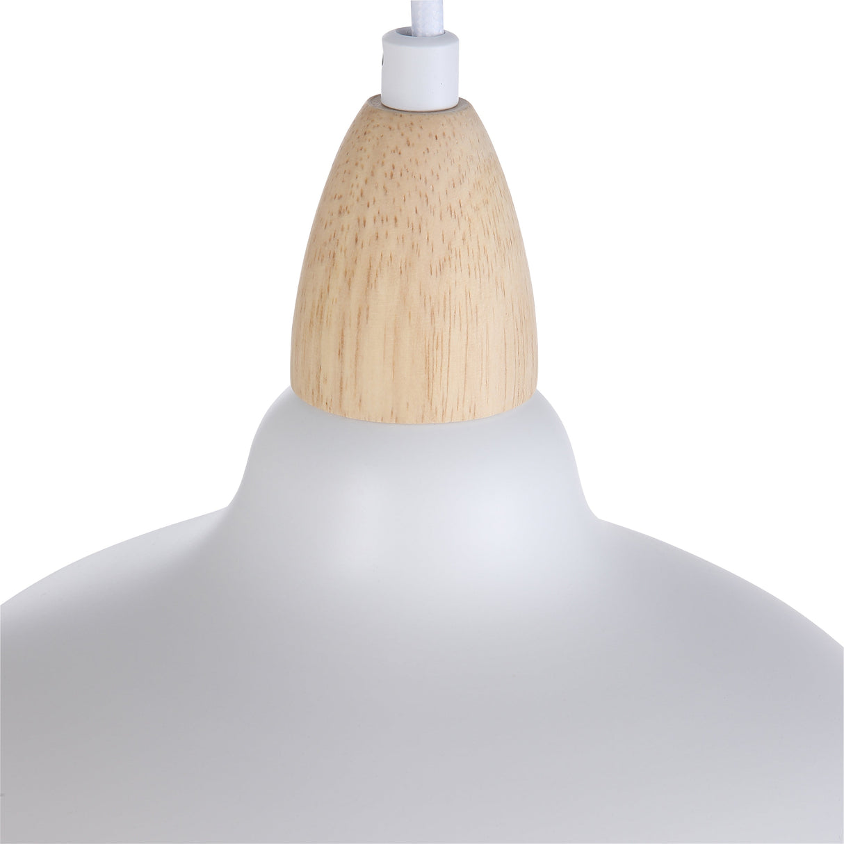 Oak Taklampa Ø24 Vit-Lampconcept.se