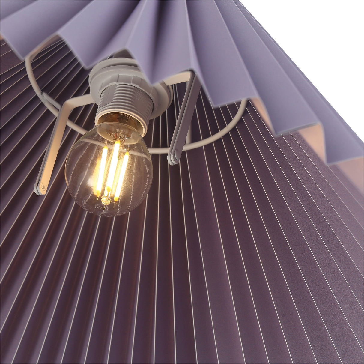 Grooves Taklampa Ø40 Mjuk violett-Lampconcept.se