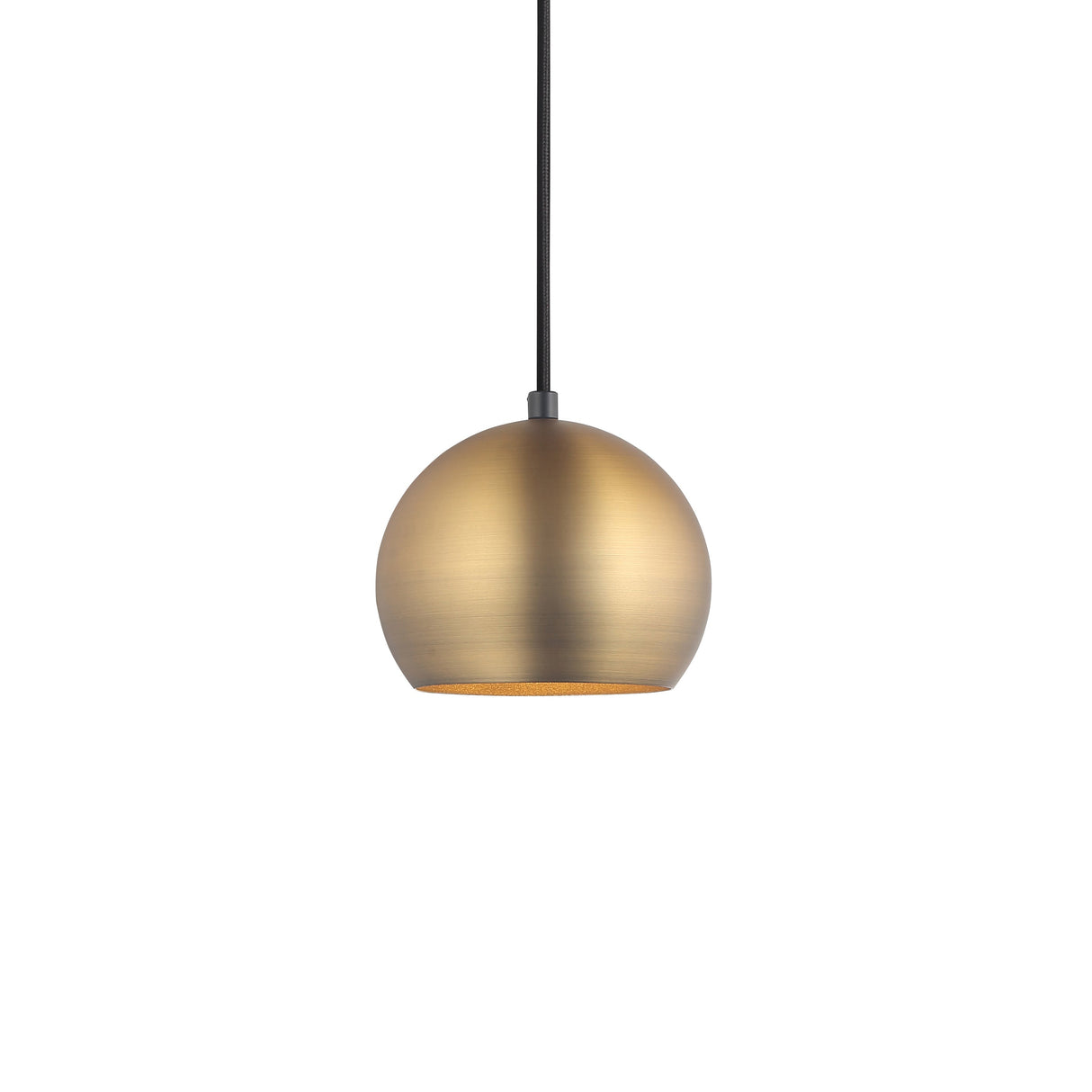 Mellow Taklampa Ø15 Borstad Mässing-Lampconcept.se