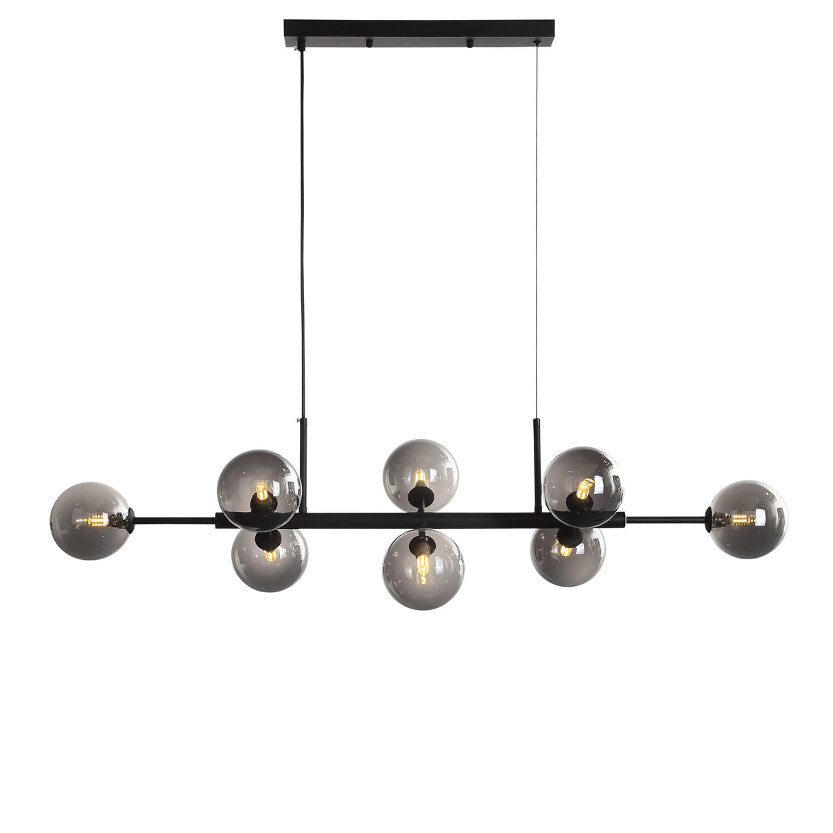 Seti Långbordstaklampa Smoke/Smoke