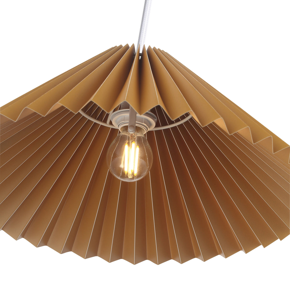 Grooves Taklampa Ø30 Senap-Lampconcept.se