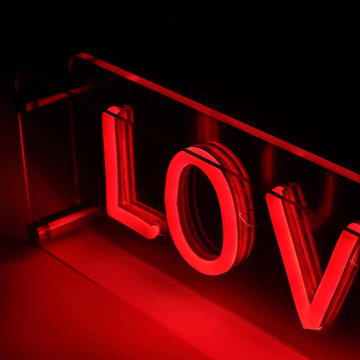 LOVE LED Neon Box Bordlampa