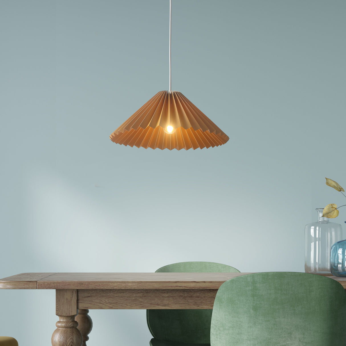 Grooves Taklampa Ø30 Senap-Lampconcept.se