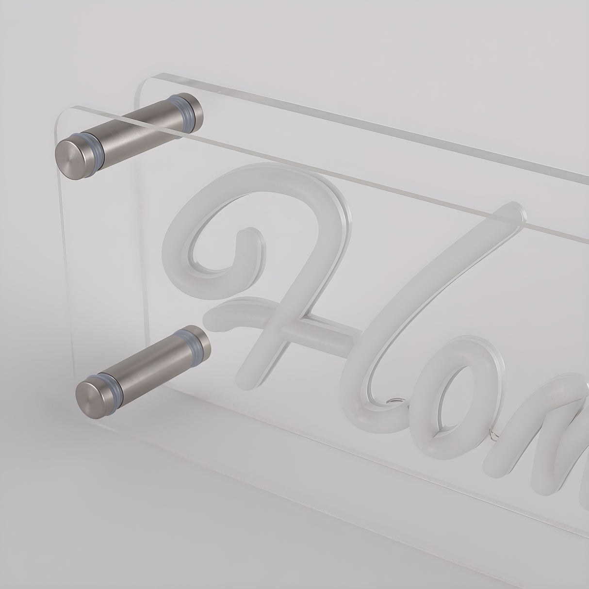 Home LED Neon Box Bordlampa