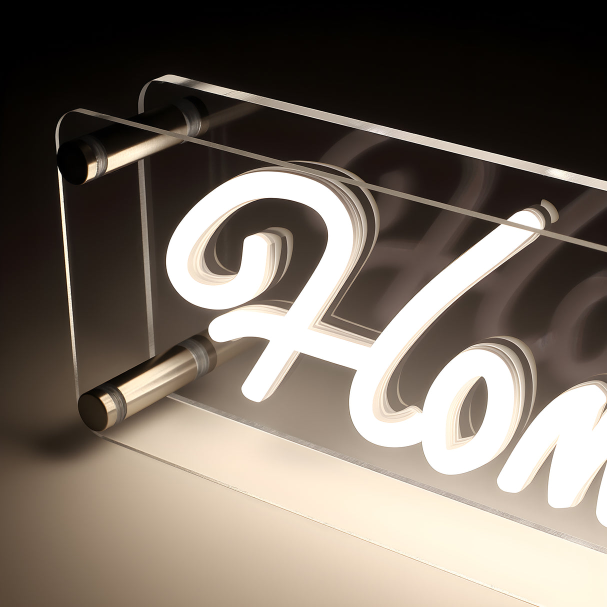 Home LED Neon Box Bordlampa