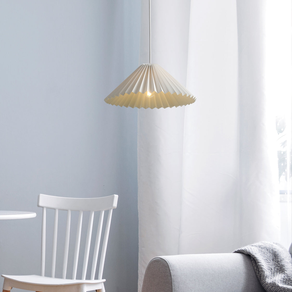 Grooves Taklampa Ø30 Vit-Lampconcept.se