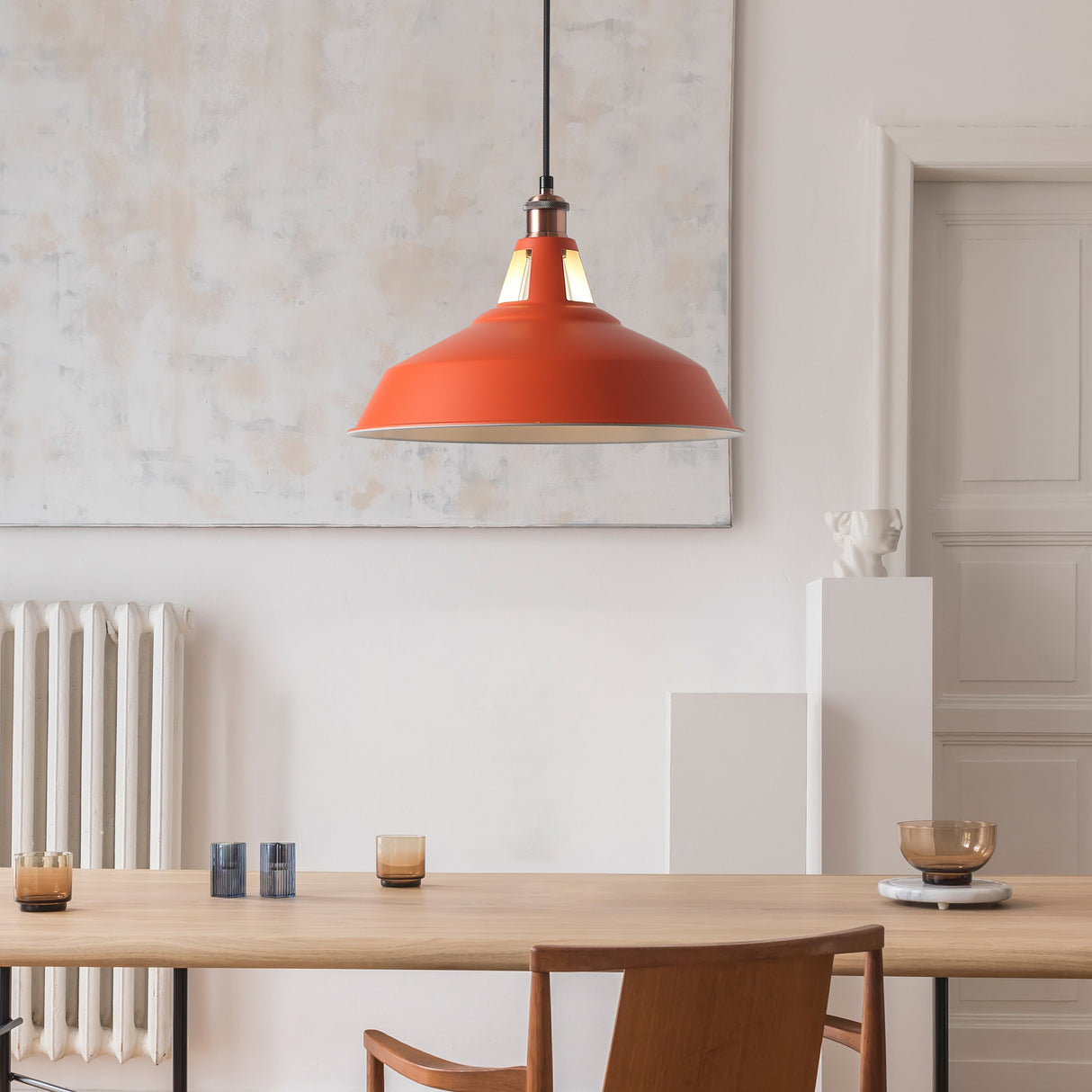 Nosta Taklampa Ø40 Orange-Lampconcept.se