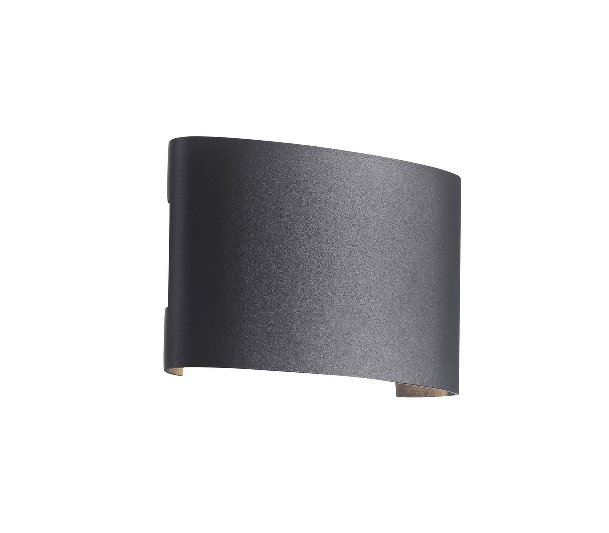 Ortelo 4W 12cm Vägglampa Utomhus Svart-Lampconcept.se