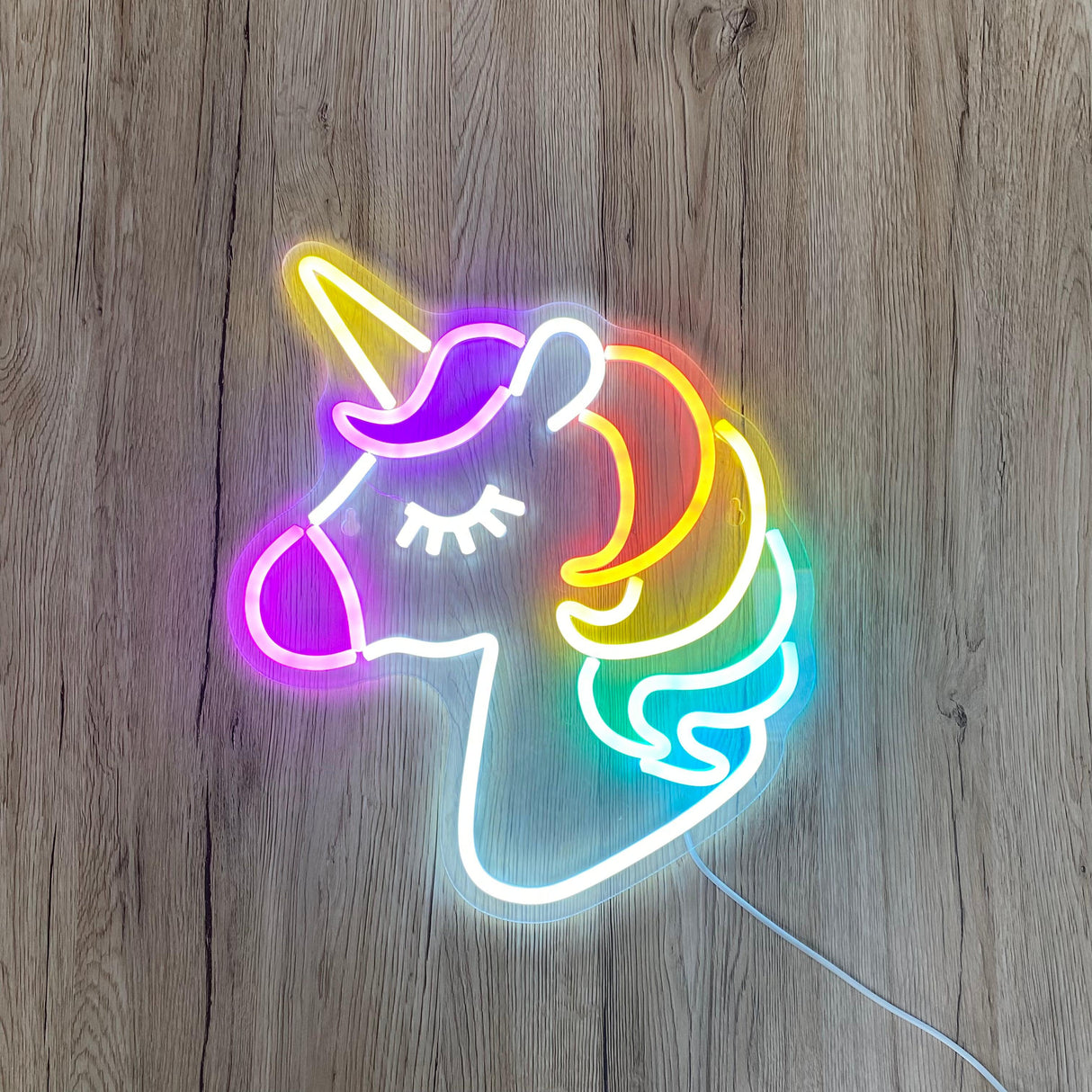 Unicorn Neon Vägglampa-Lampconcept.se