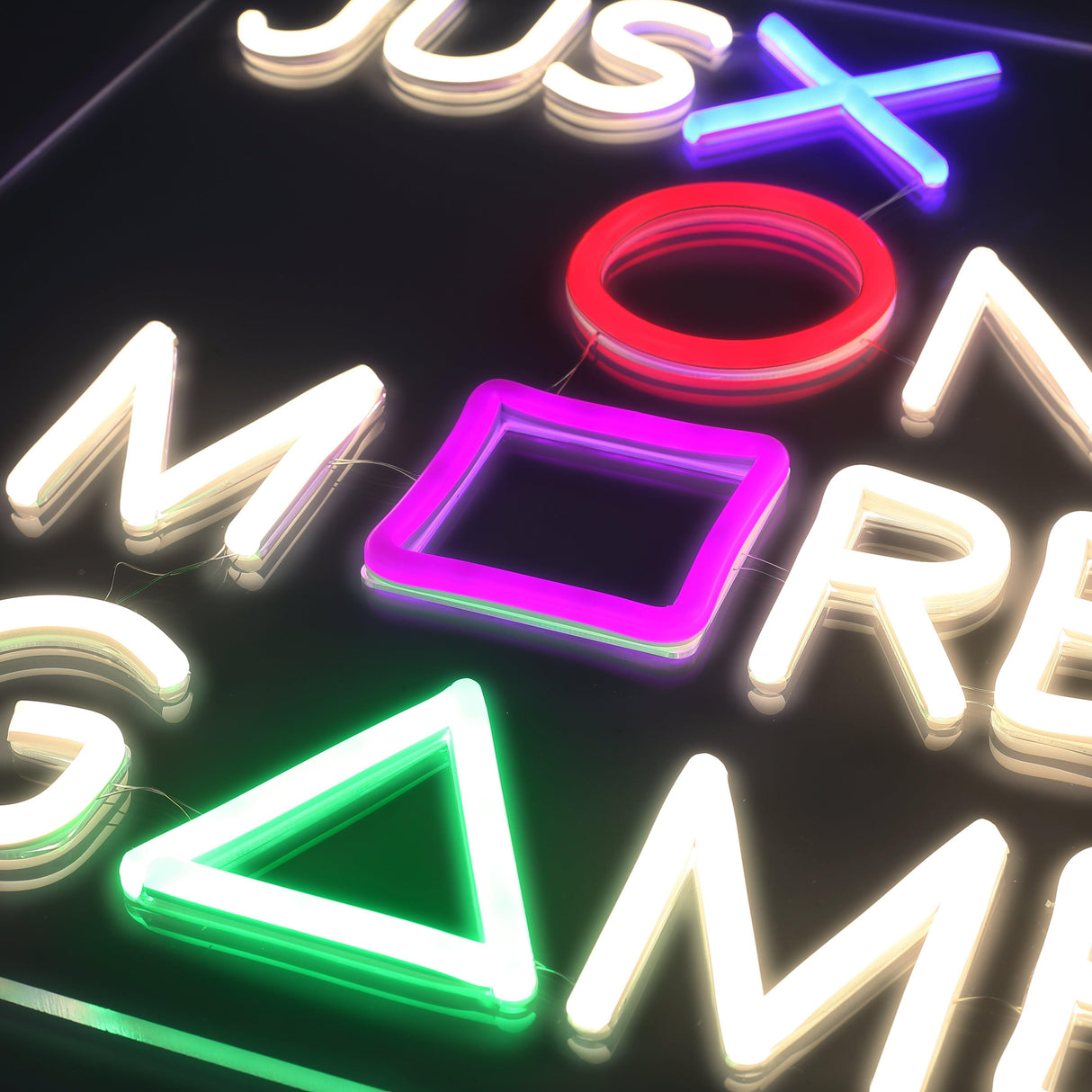 Just One More Game Neon Vägglampa-Lampconcept.se