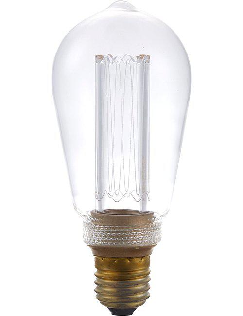 LED E27 Klar Rustika ST64 140lm Dimbar-Lampconcept.se