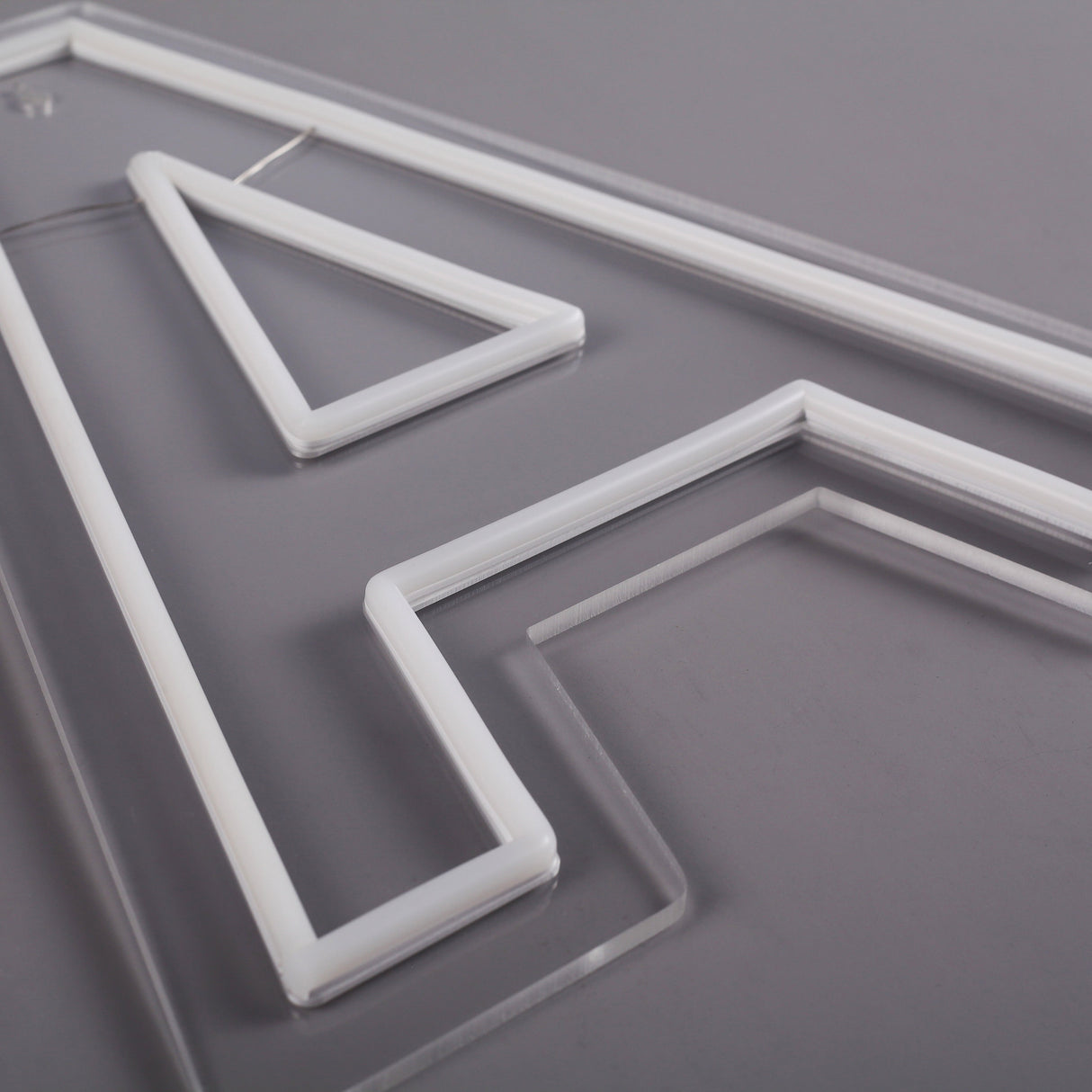 Bokstav A Neon Vägglampa