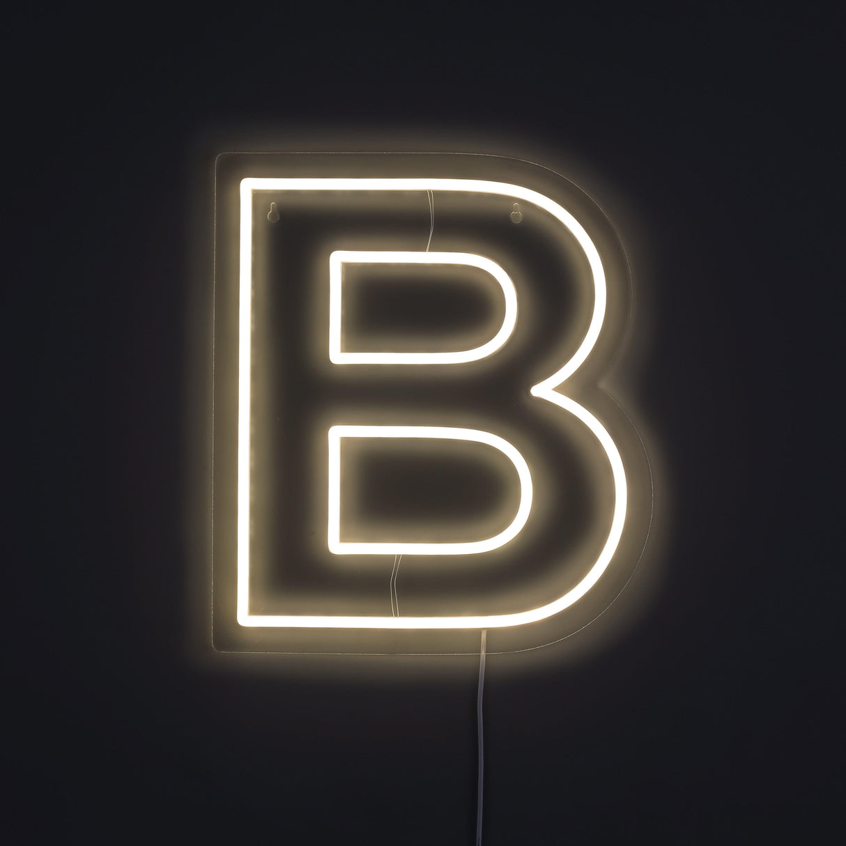 Bokstav B Neon Vägglampa-Lampconcept.se