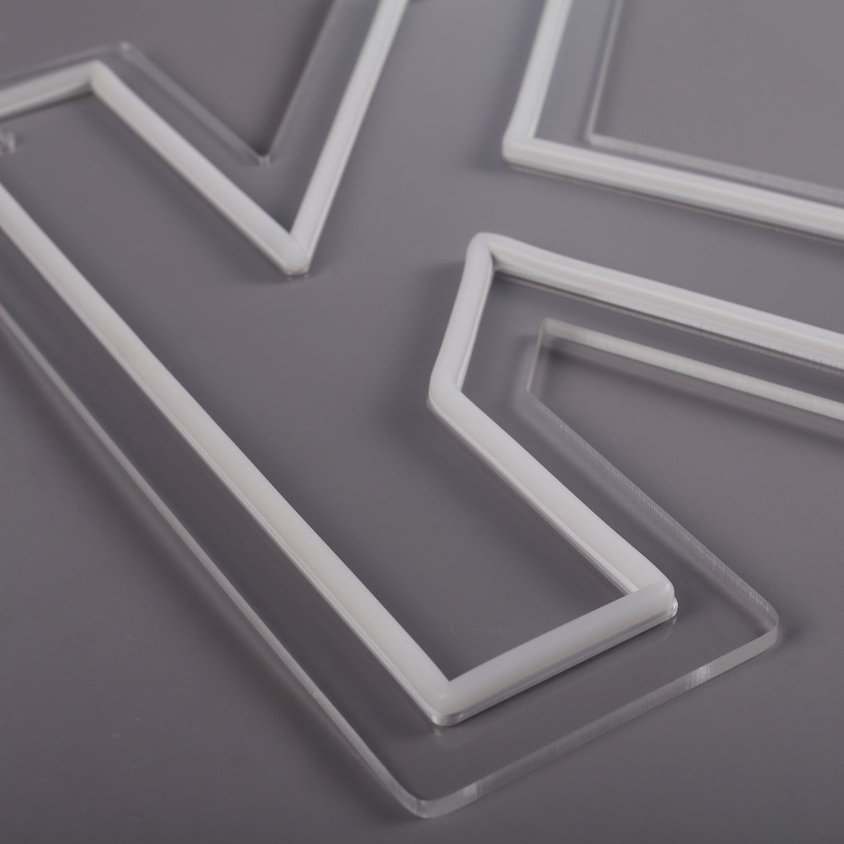 Bokstav K Neon Vägglampa