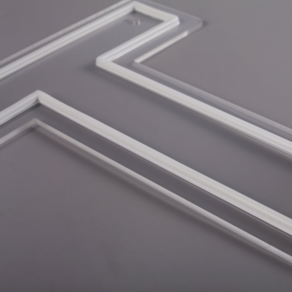 Bokstav T Neon Vägglampa