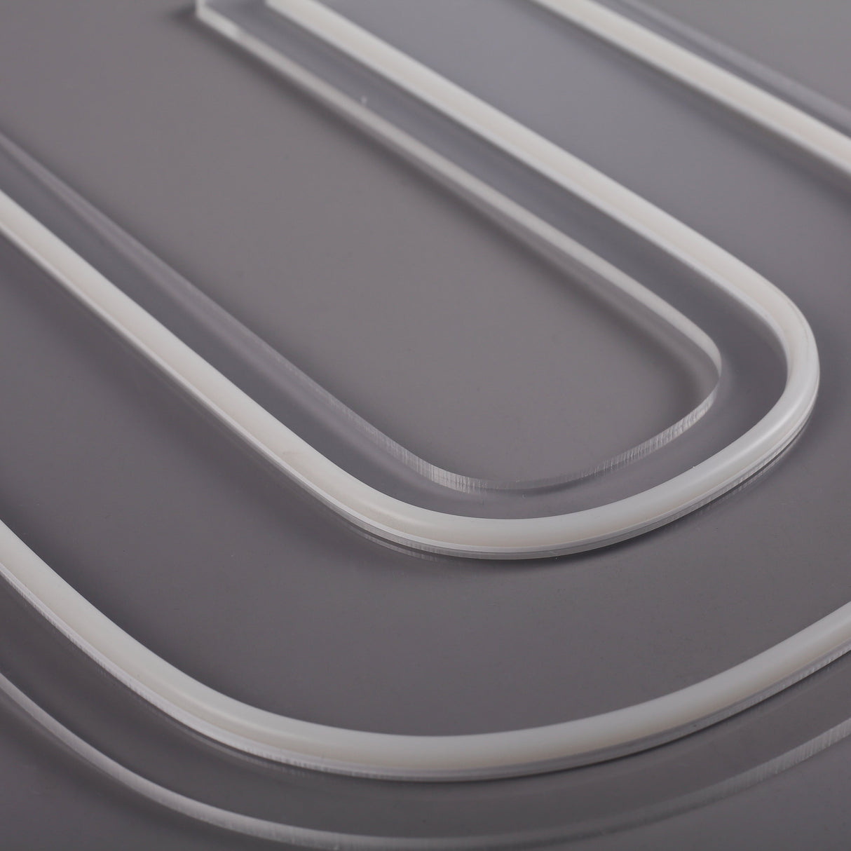 Bokstav U Neon Vägglampa