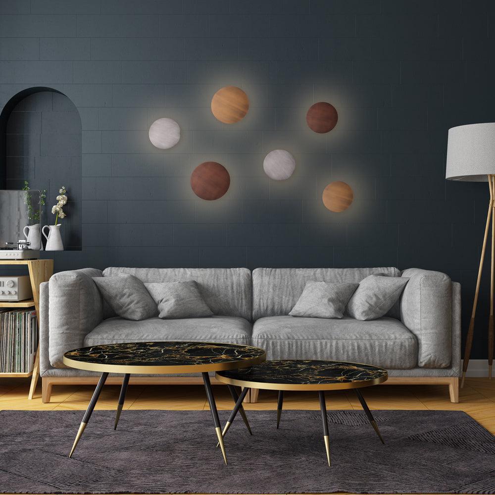 Lori Vägglampa Ø40 Svart-Lampconcept.se