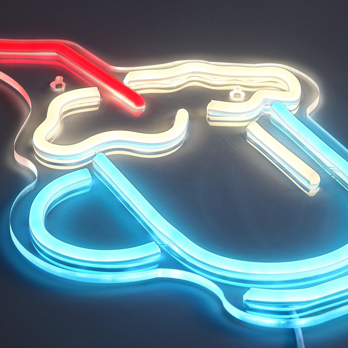 Milkshake Neon Vägglampa-Lampconcept.se