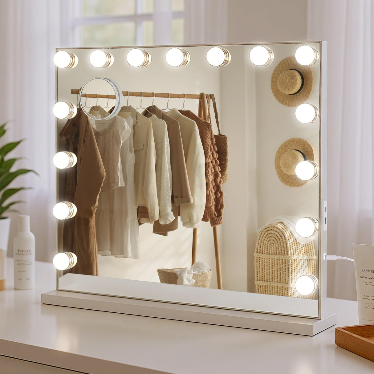 Monroe Makeup Spegel 60cm-Lampconcept.se