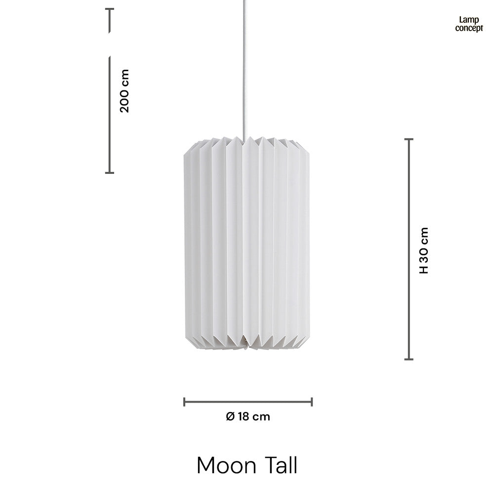 Moon Tall Ø18 Taklampa