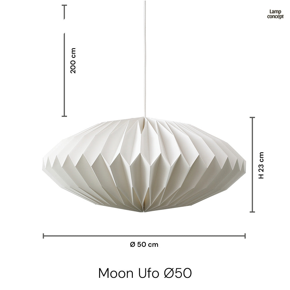 Moon UFO Ø50 Taklampa