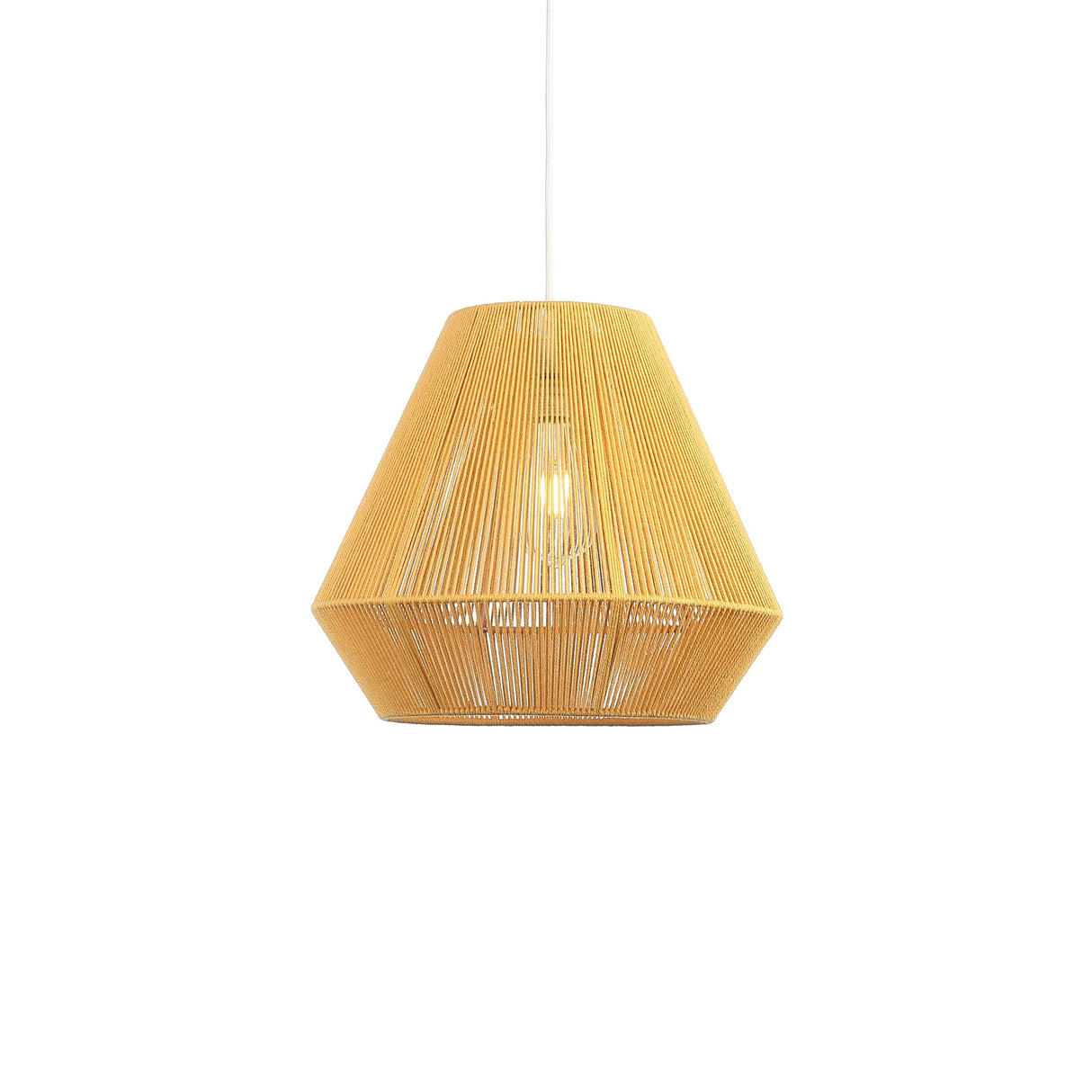 Cadiz Taklampa Ø32 Mustard-Lampconcept.se