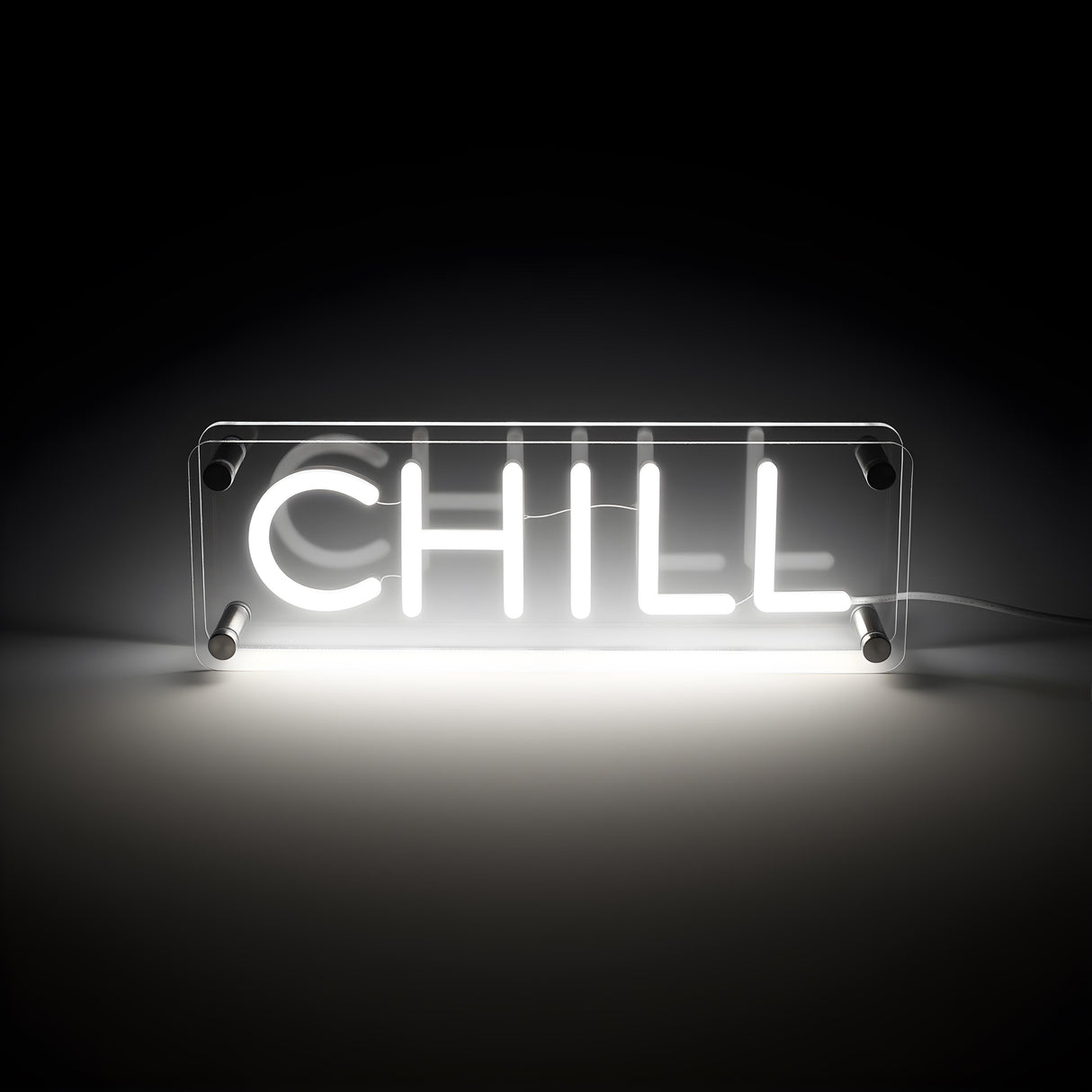 Chill LED Neon Box Bordlampa
