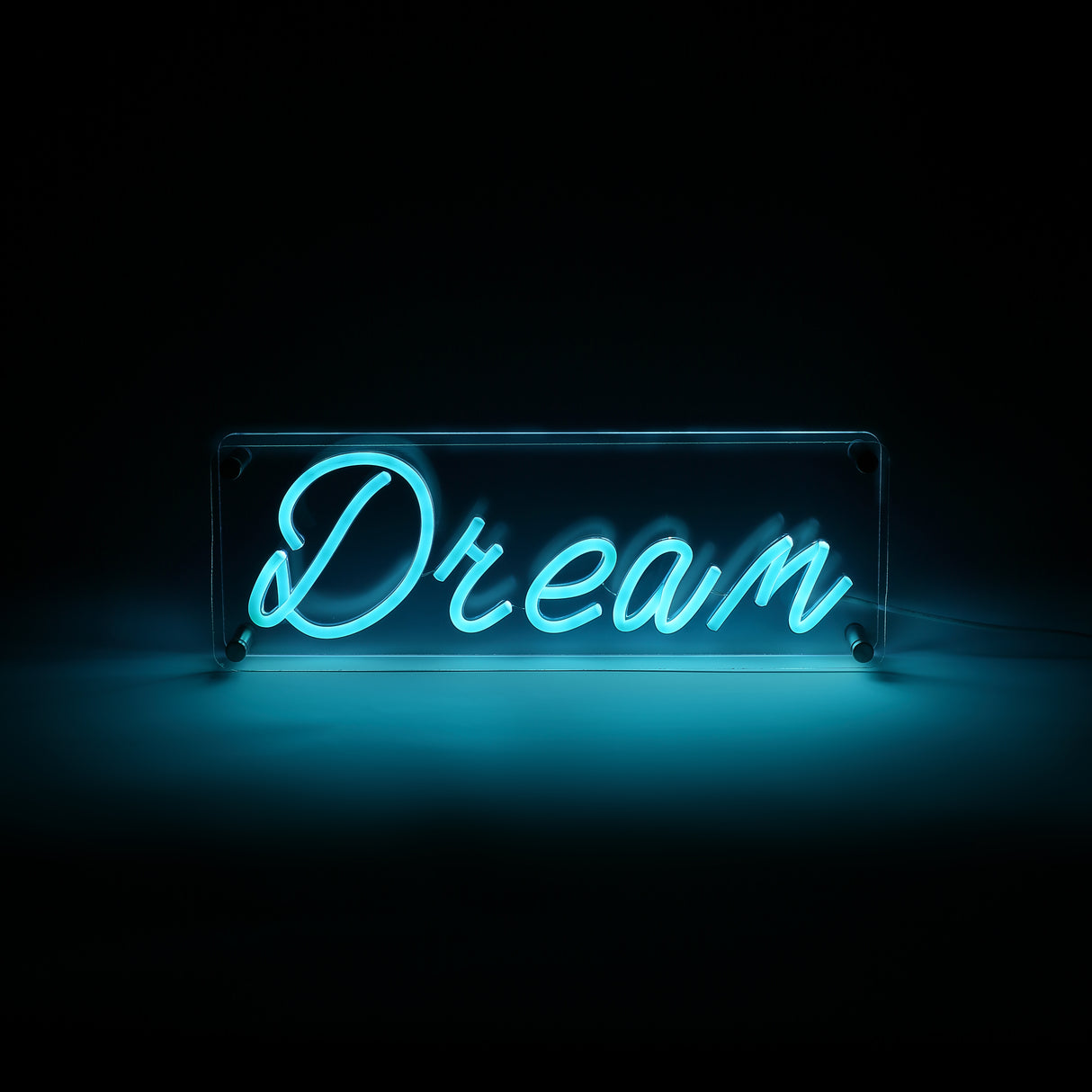 Dream LED Neon Box Bordlampa