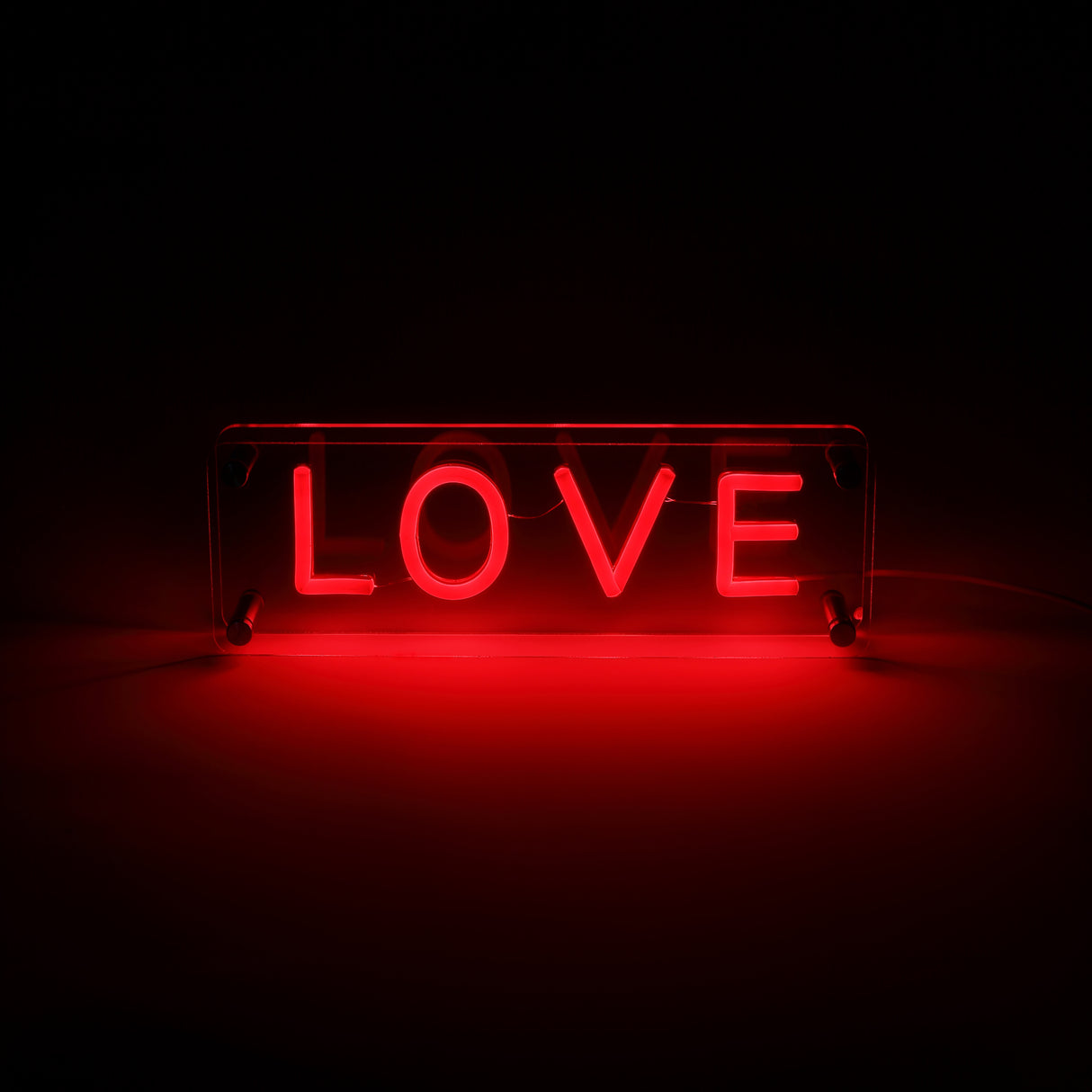 LOVE LED Neon Box Bordlampa
