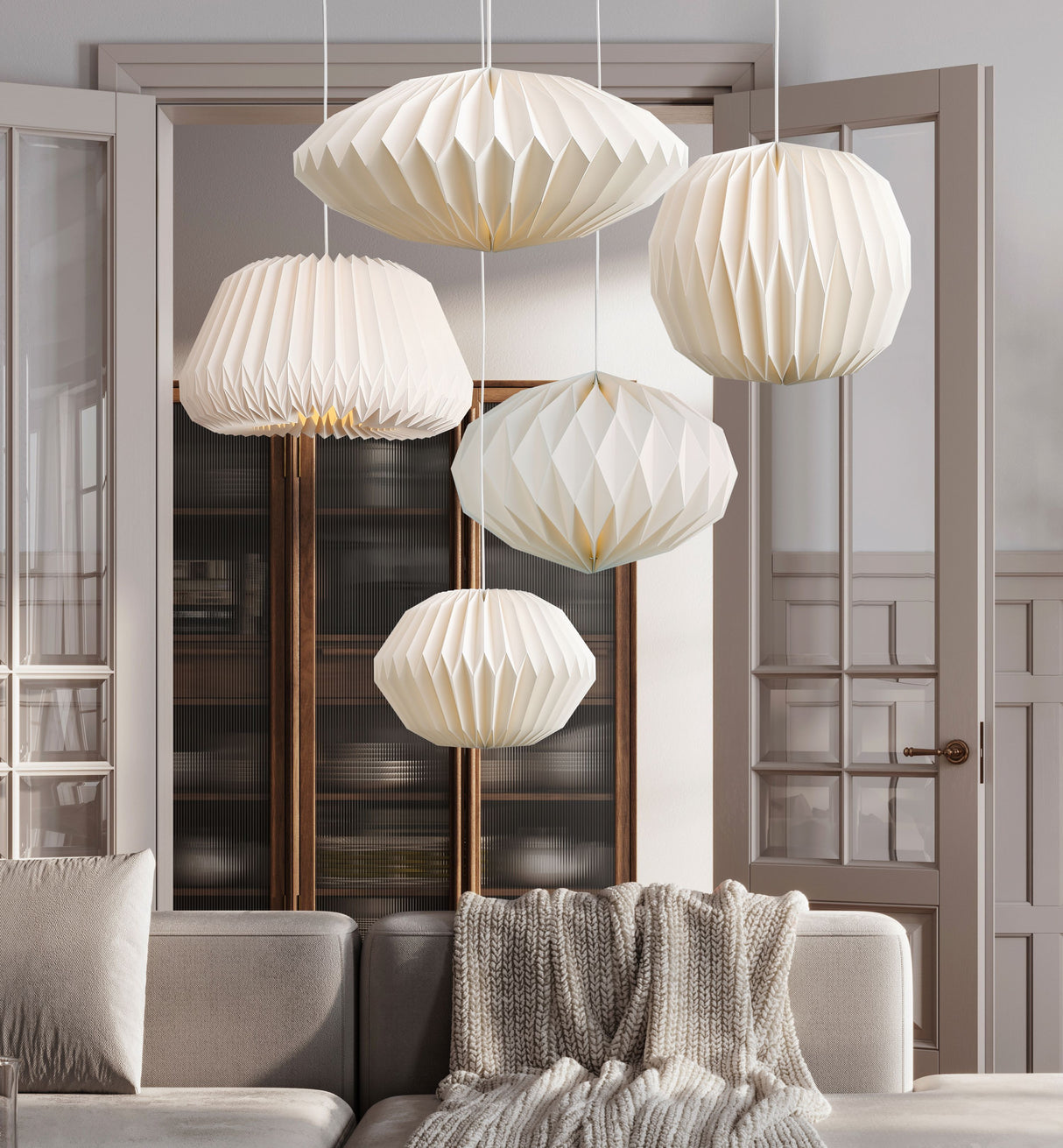 Moon UFO Ø50 Taklampa