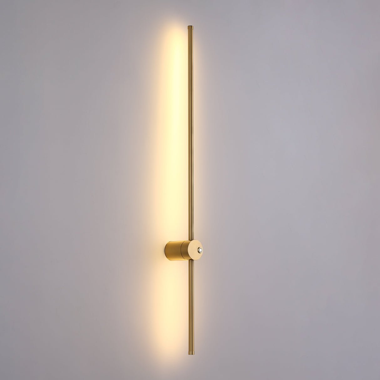 Retta LED Vägglampa Mässing 100cm