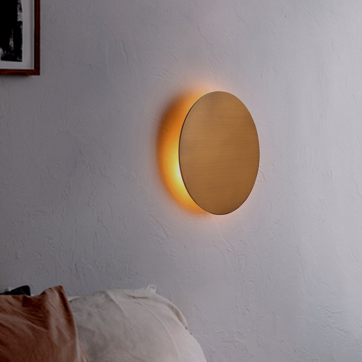 Lori Vägglampa Ø30 Mässing