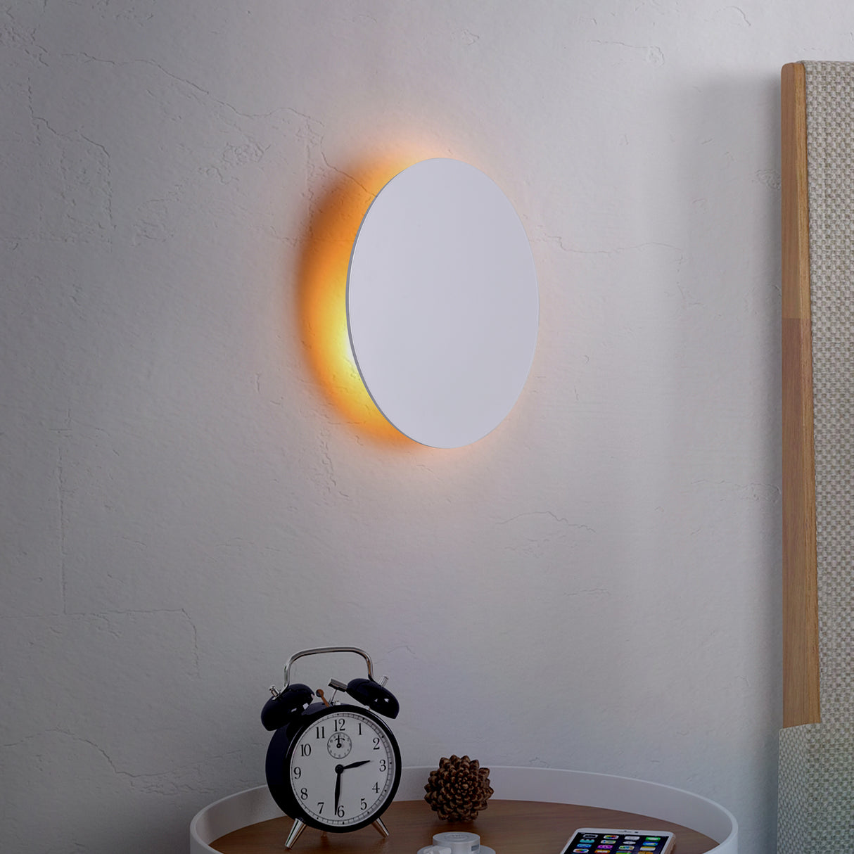 Lori Vägglampa Ø20 Vit