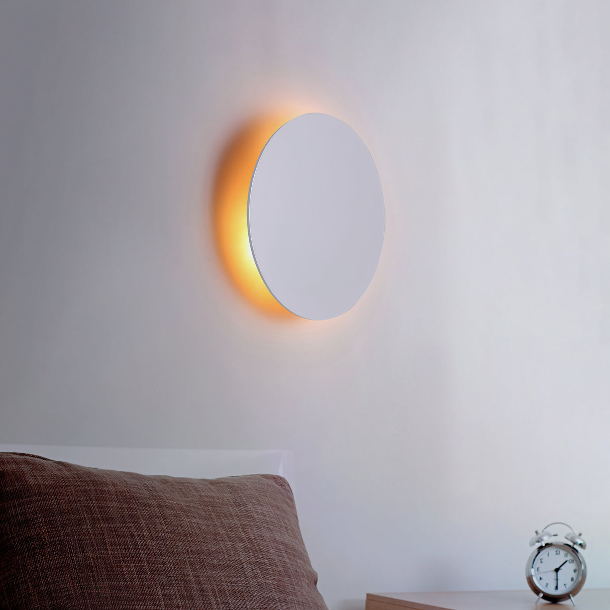 Lori Vägglampa Ø30 Vit