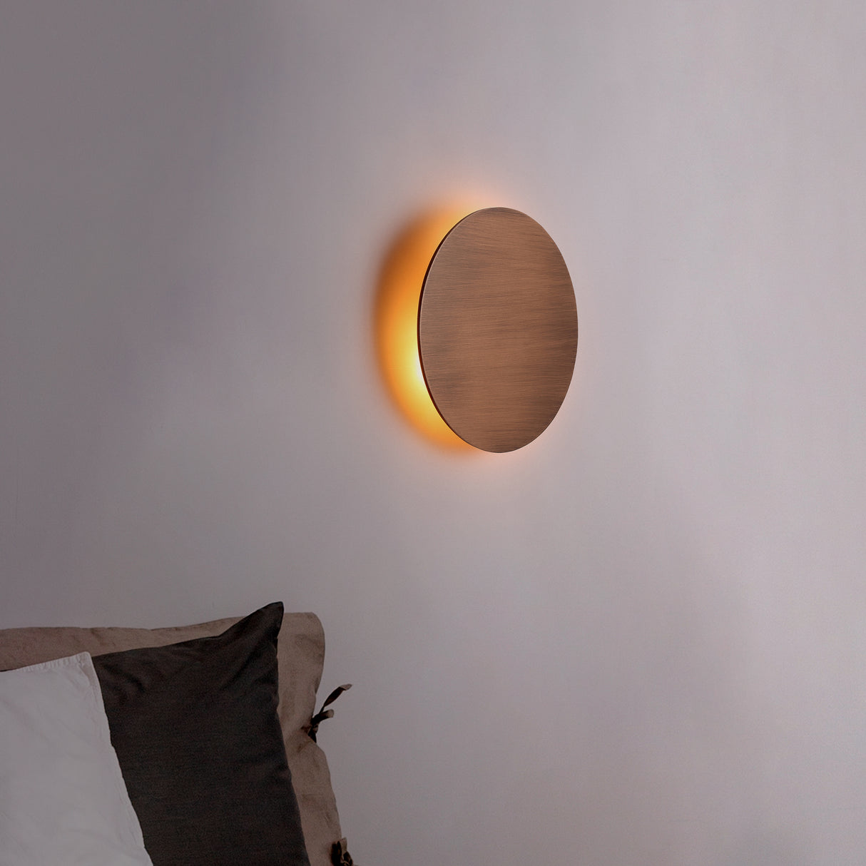 Lori Vägglampa Ø20 Borstad Koppar